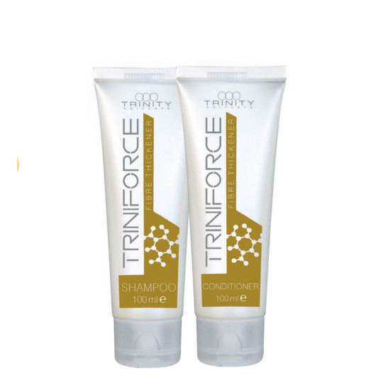 HOME KIT FIBRE THICKENER Shampoo & FIBRE THICKENER Conditioner 2x100m HOME KIT FIBRE THICKENER Shampoo & FIBRE THICKENER Conditioner 2x100m
